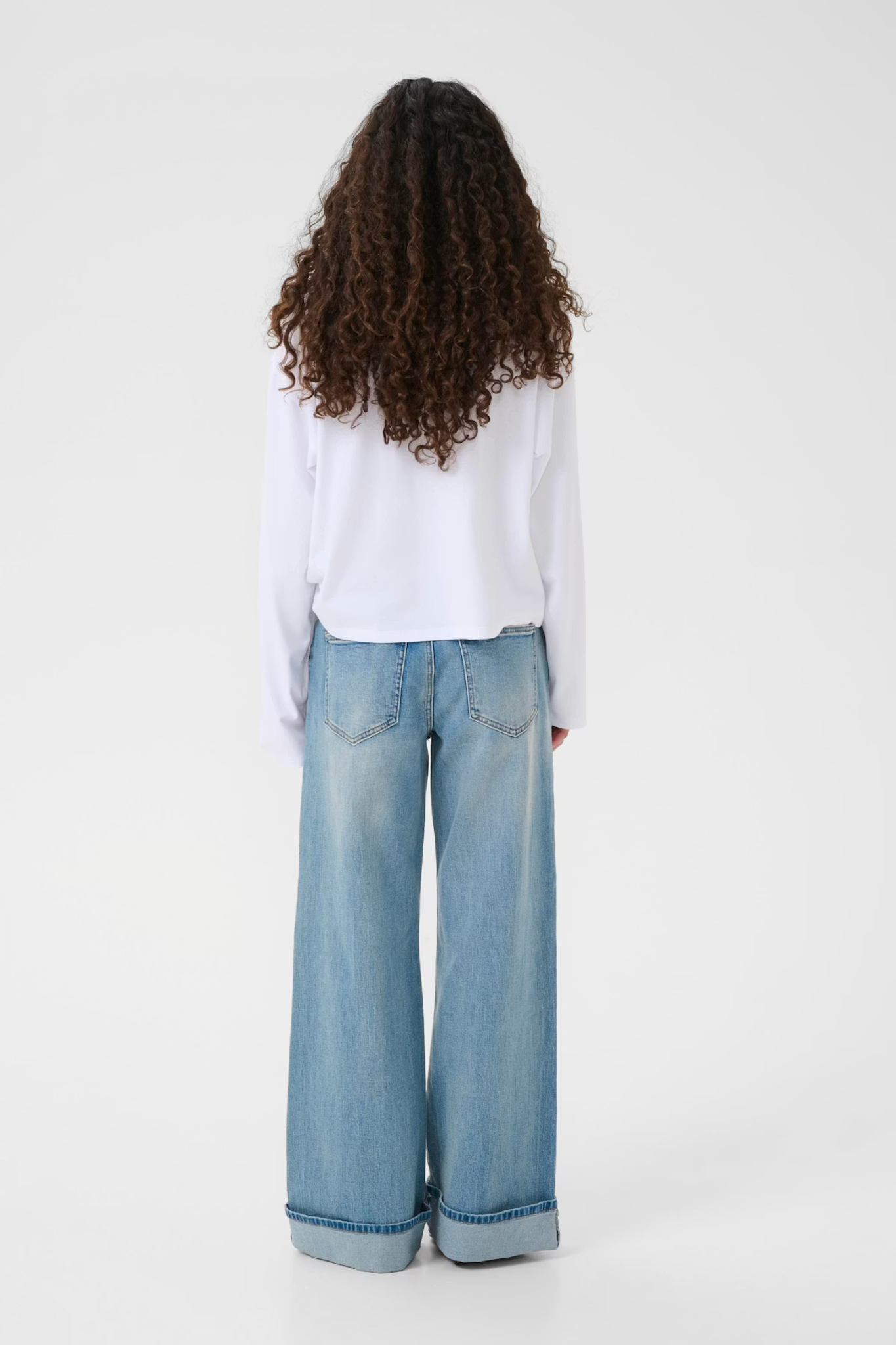 TIMA LS T-SHIRT - BRIGHT WHITE