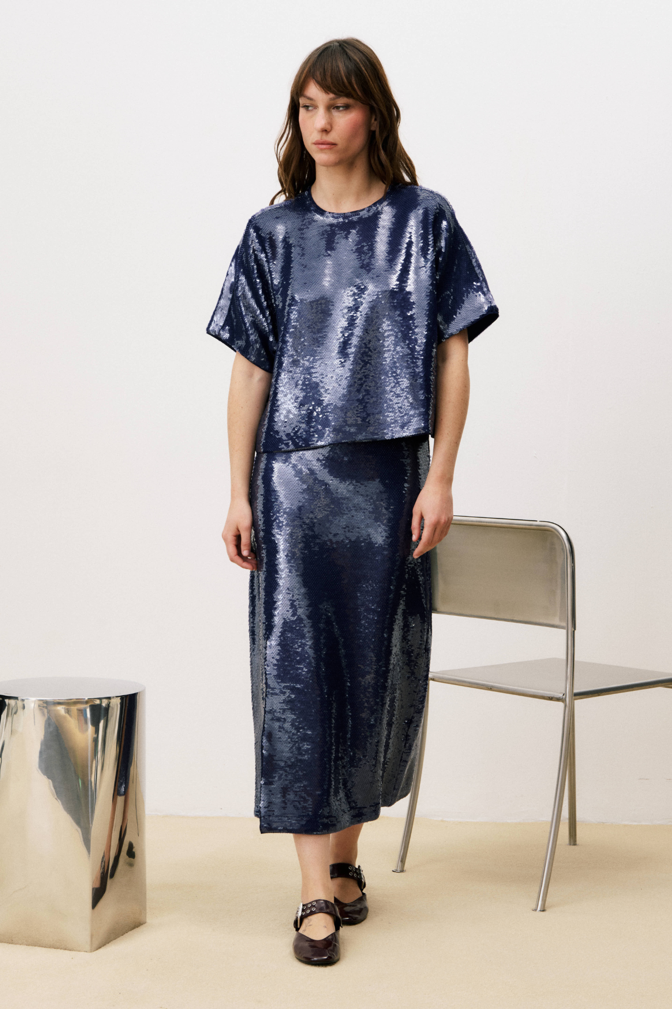 DIANA TOP - BLUE JEAN