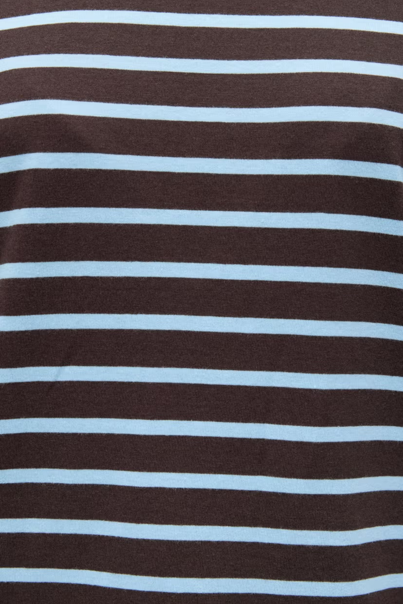 KULLA LS STRIPE T-SHIRT - CHOCOLATE BLUE STRIPE