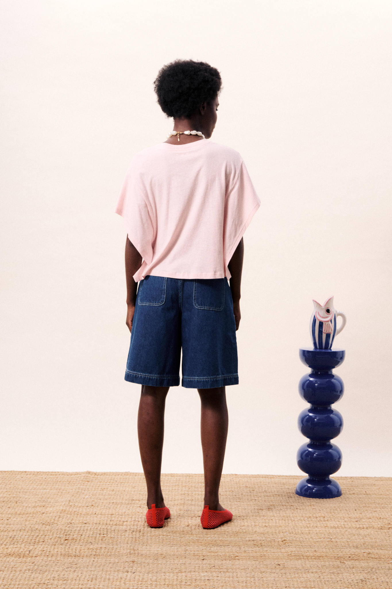 BRISELIA TOP - PALE PINK