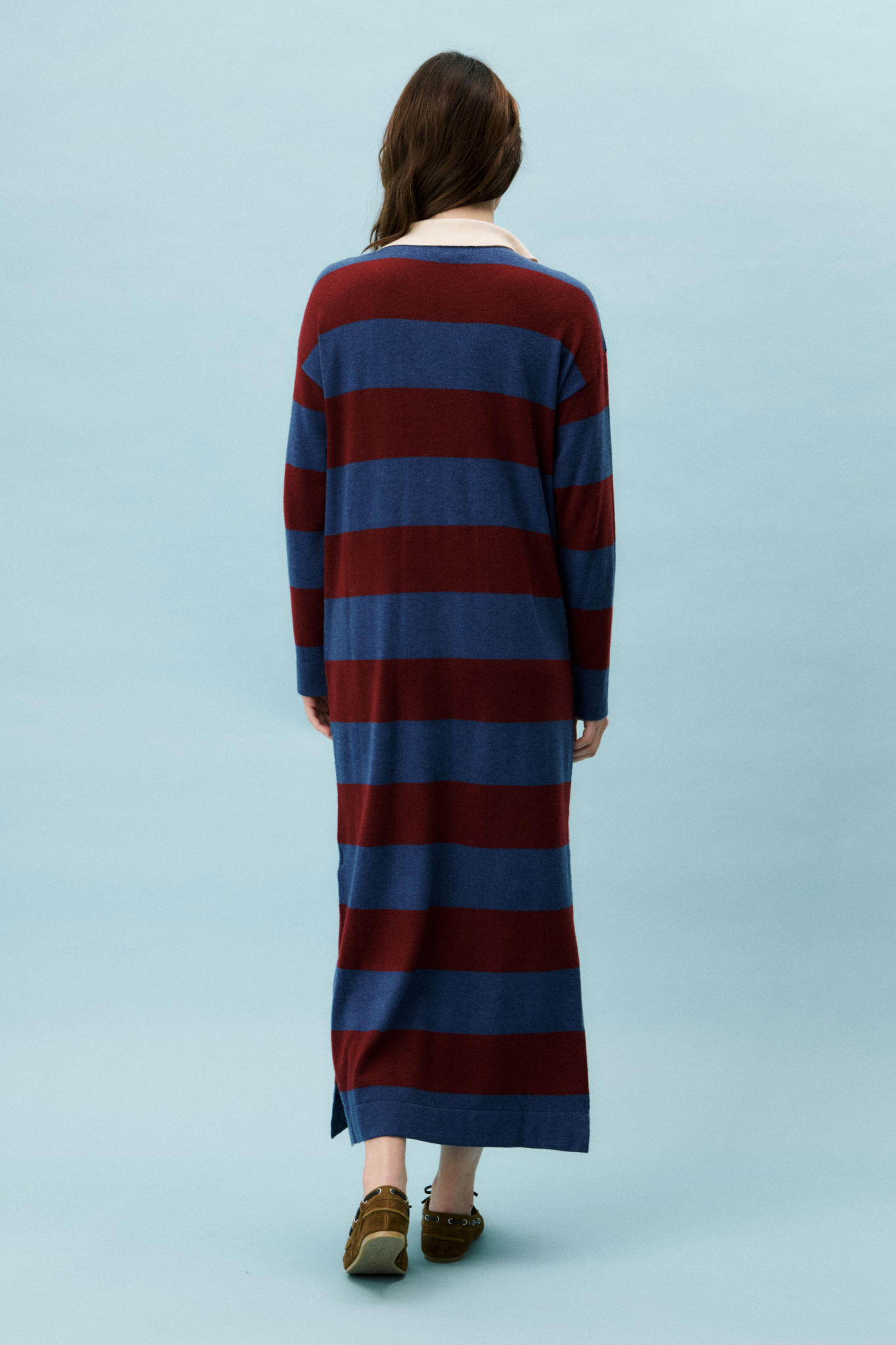 AGNES DRESS  - BLUE MARINE