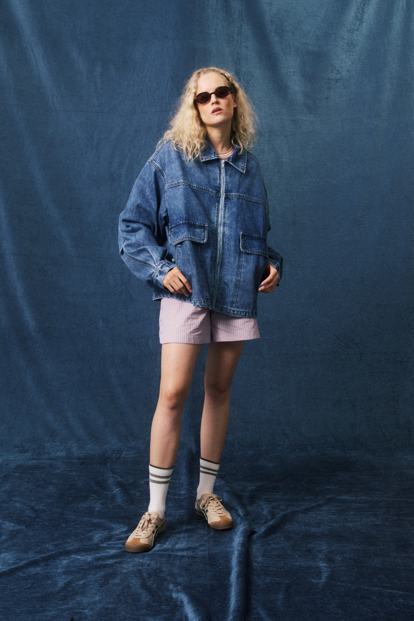CHIARA VEST - BLUE JEANS