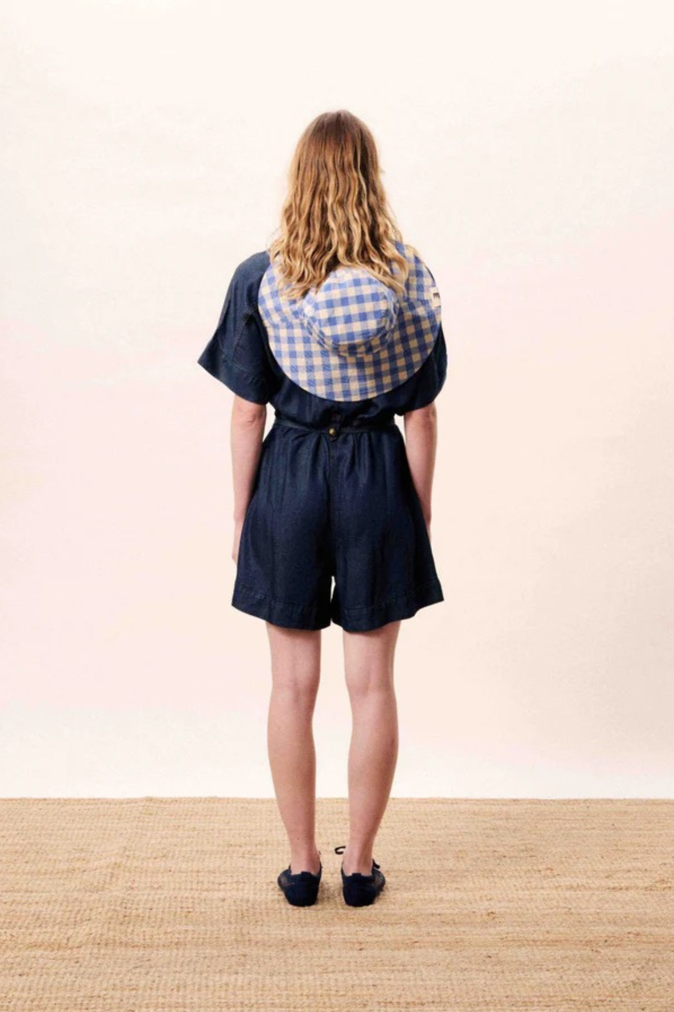 MARISELLE SHORT JUMPSUITS - DENIM