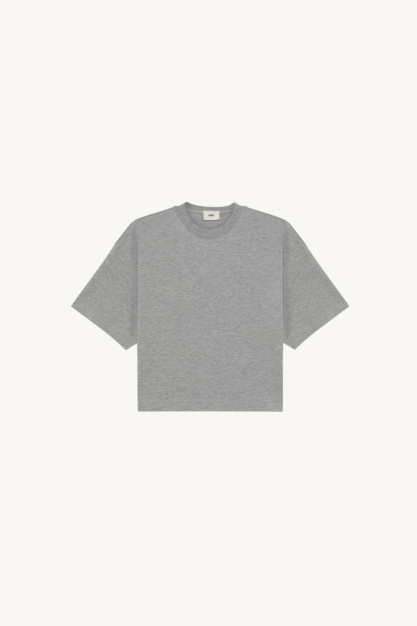 AUTRY MAIN WOMAN T-SHIRT - DARK GREY MELANGE