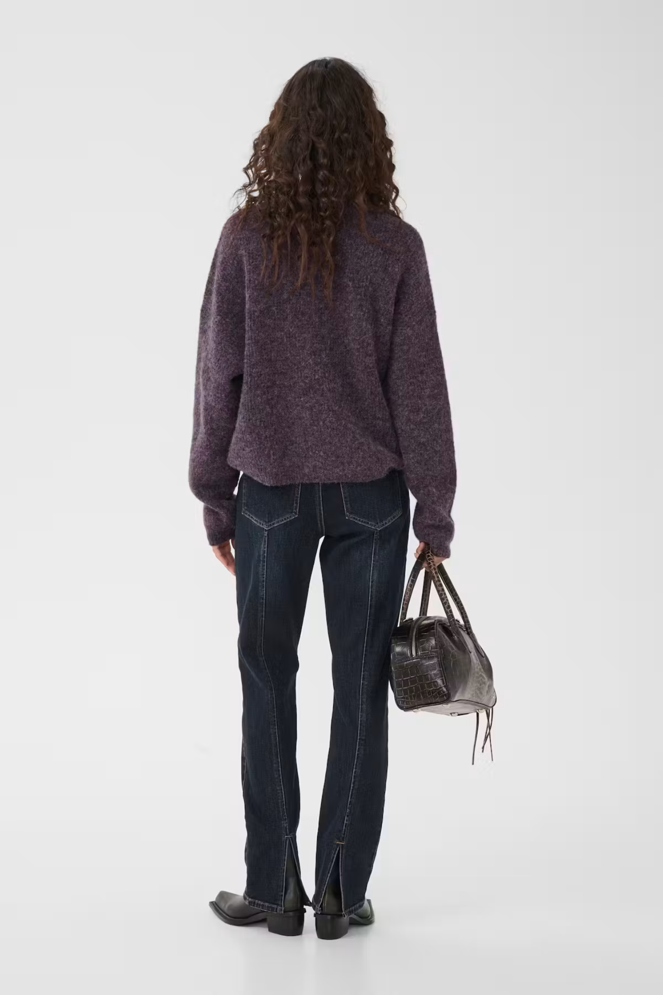 ALPHA SHORT CARDIGAN - JUNIPER MELANGE