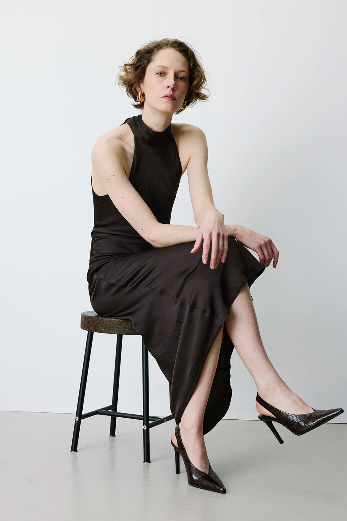 BELLA DRESS - CHOCOLAT