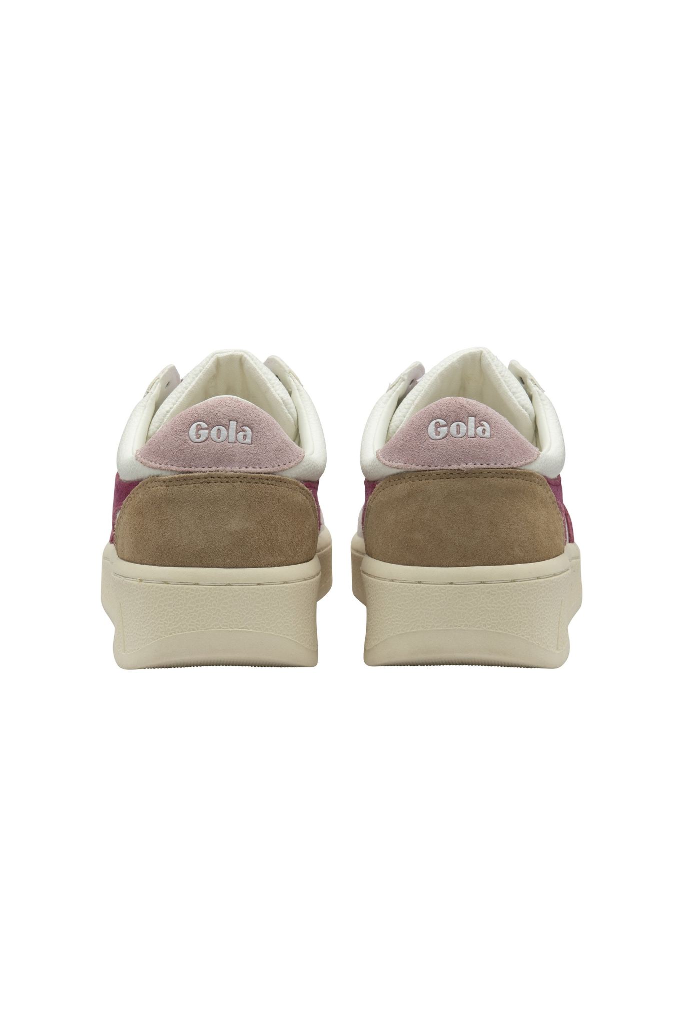 GRANDSLAM TRIDENT SNEAKERS WOMEN - WHITE/CERISE/CHALK PINK