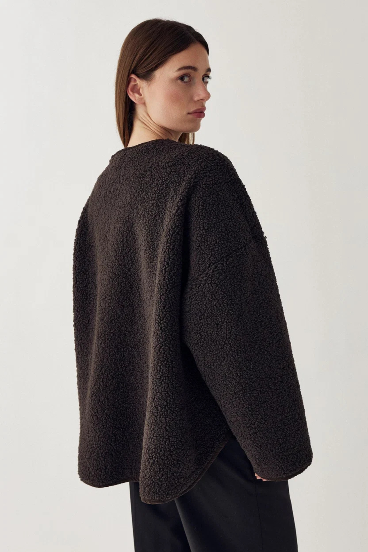 MALAIKA JACKET - DARK WOOD