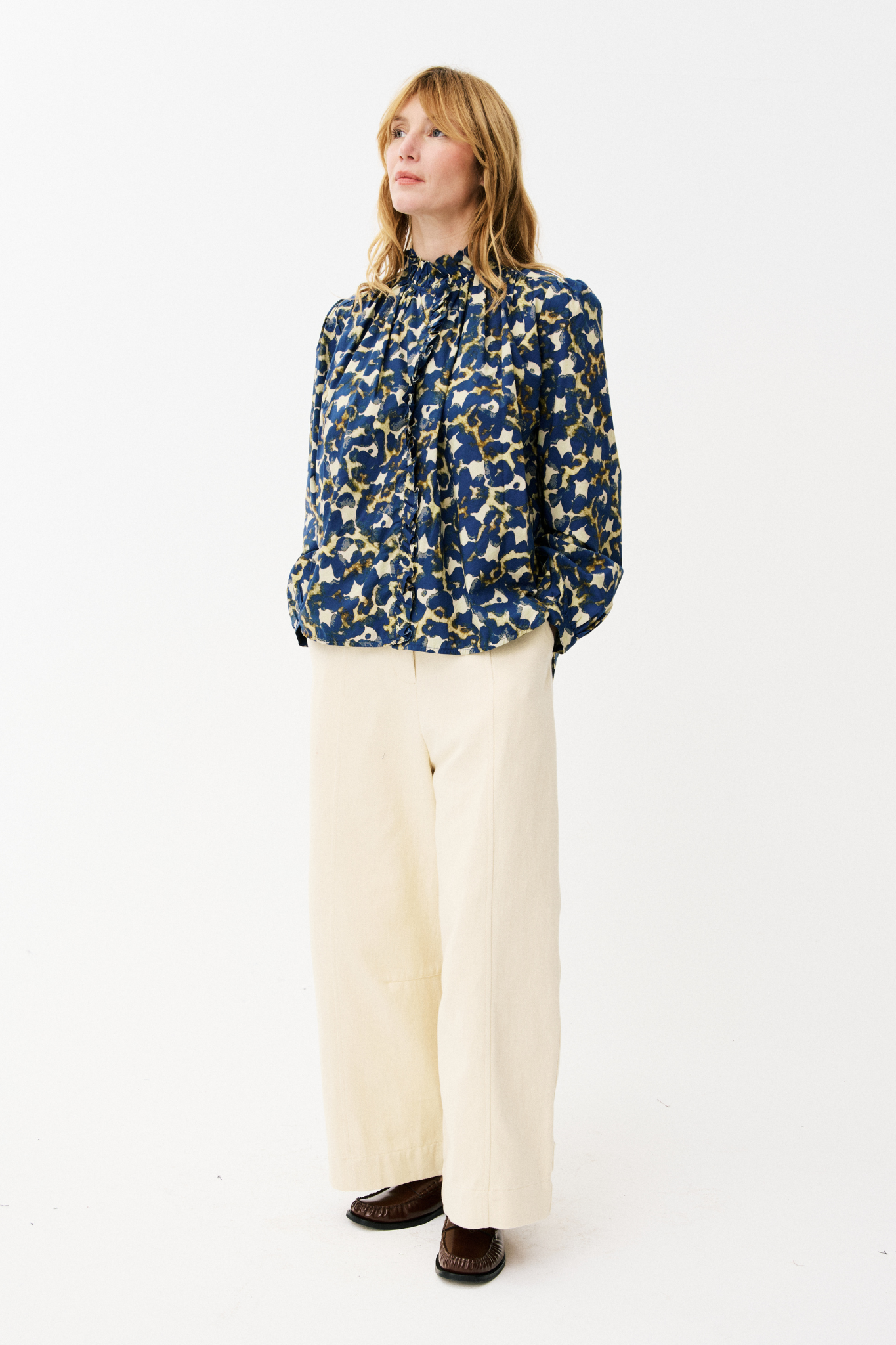 CHRYSLAINE SHIRT - BLUE