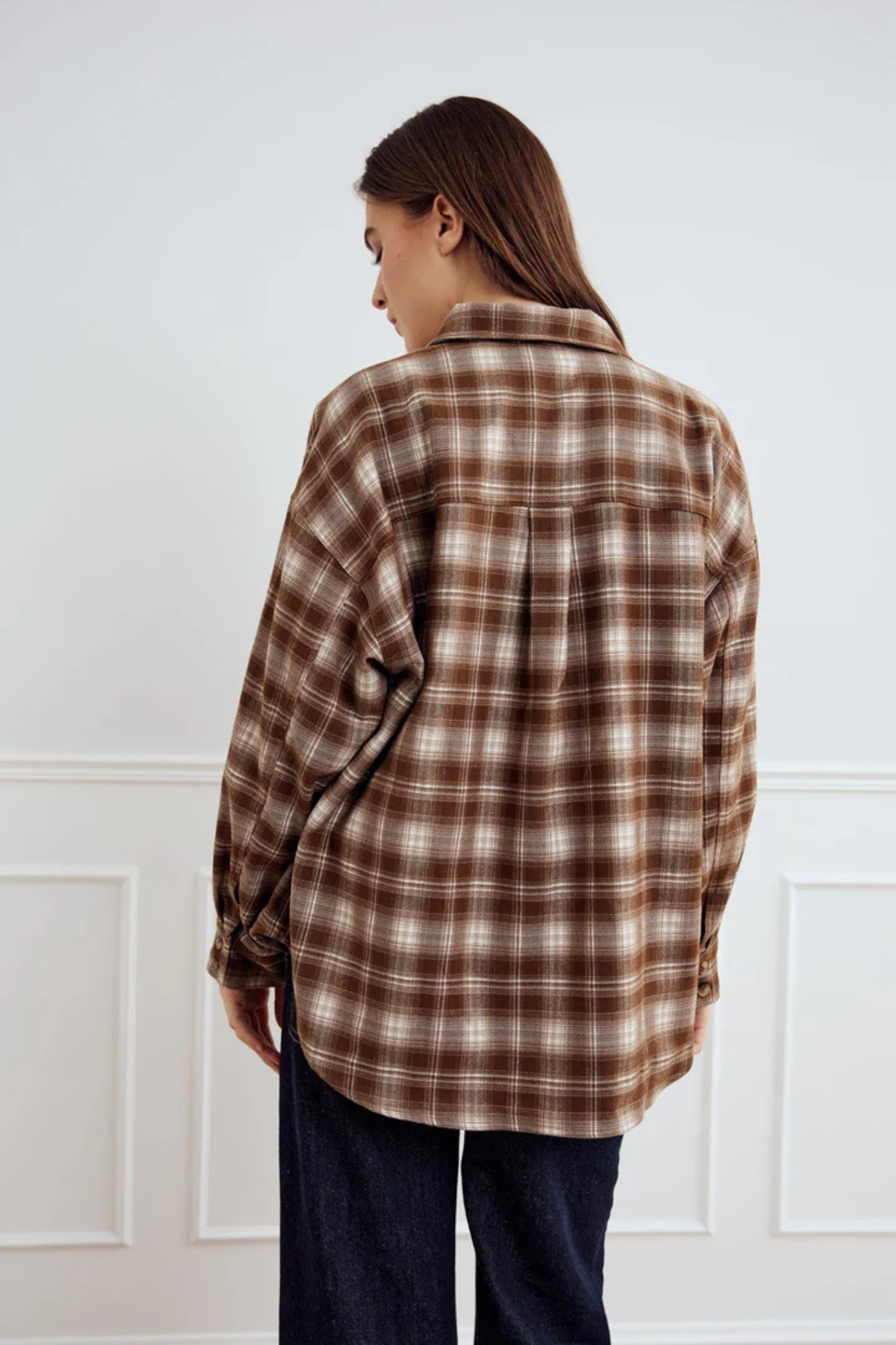 LISA SHIRT - BROWN