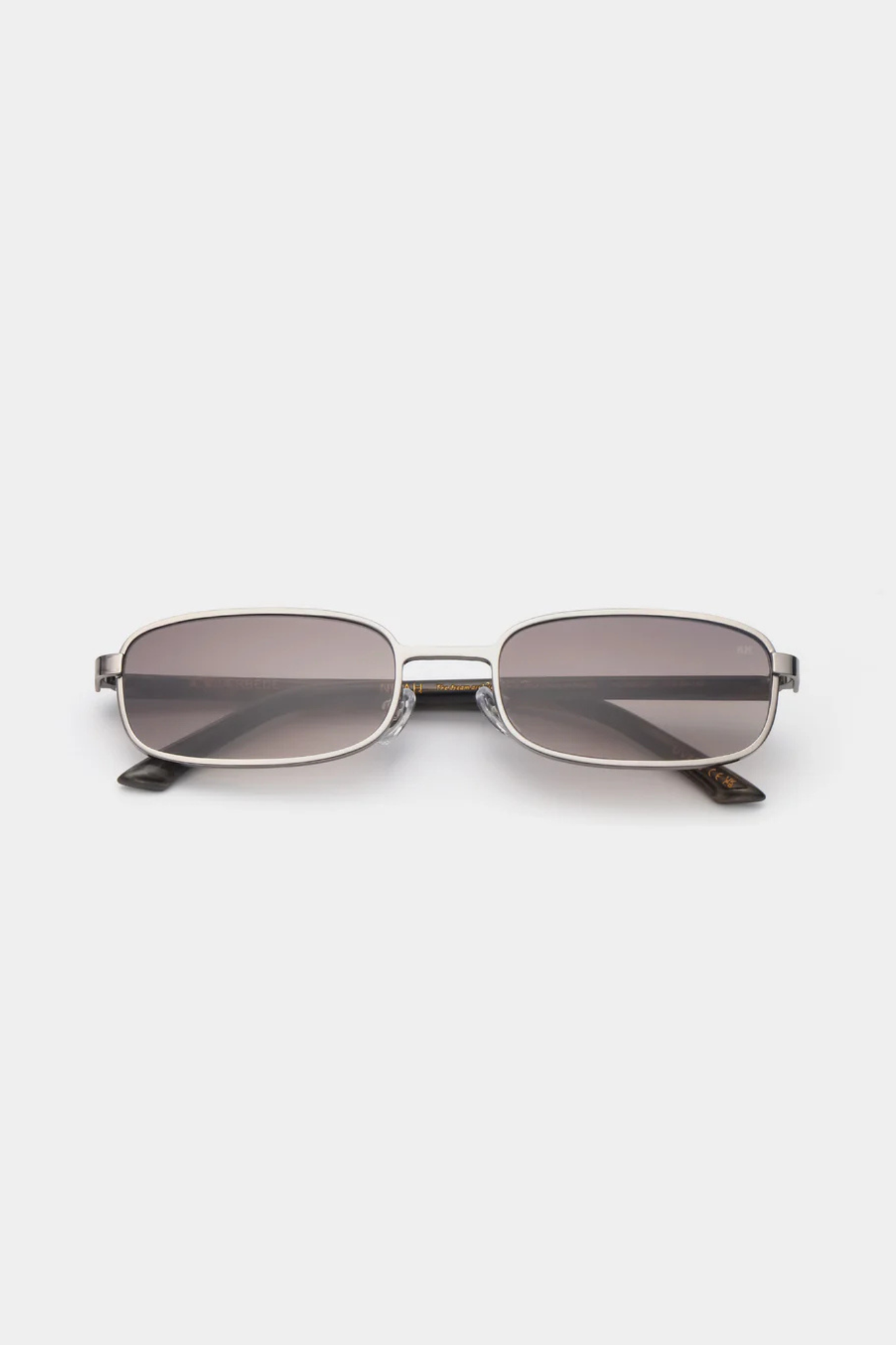 NOAH SUNGLASSES - SILVER STRIPED HORN