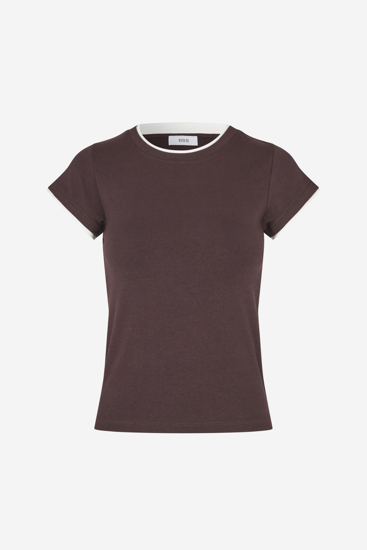 ELLA O-N TOP - GARDENIA CHOCOLATE