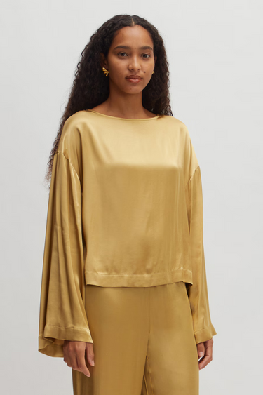 NALA LONGSLEEVE TOP - PRAIRIE SAND