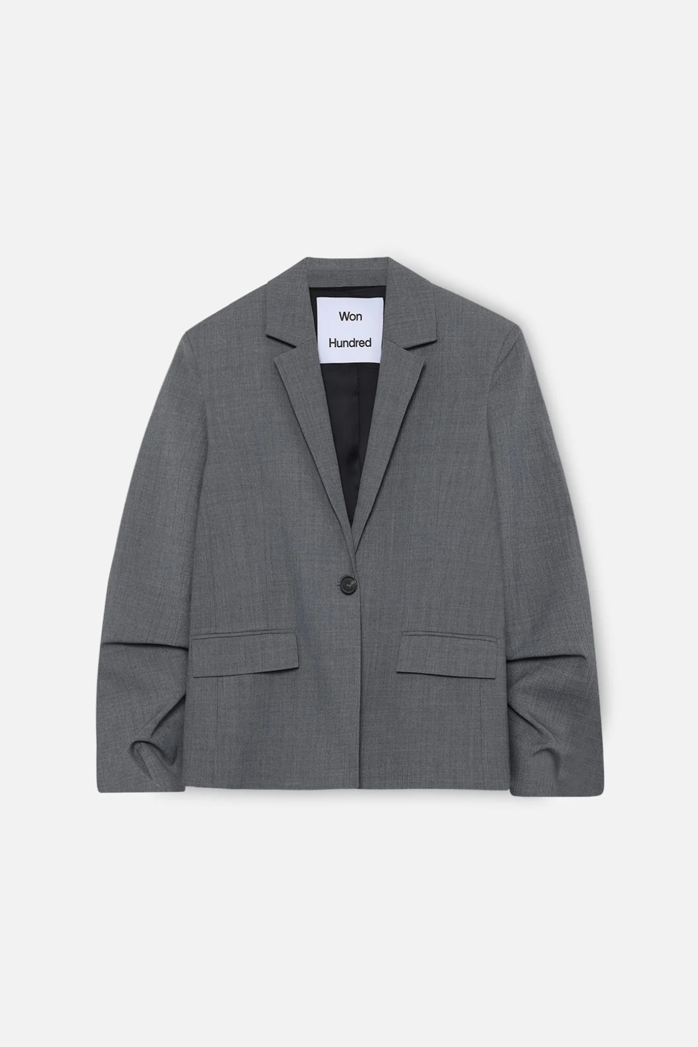 ANIRA BLAZER - GREY MELANGE