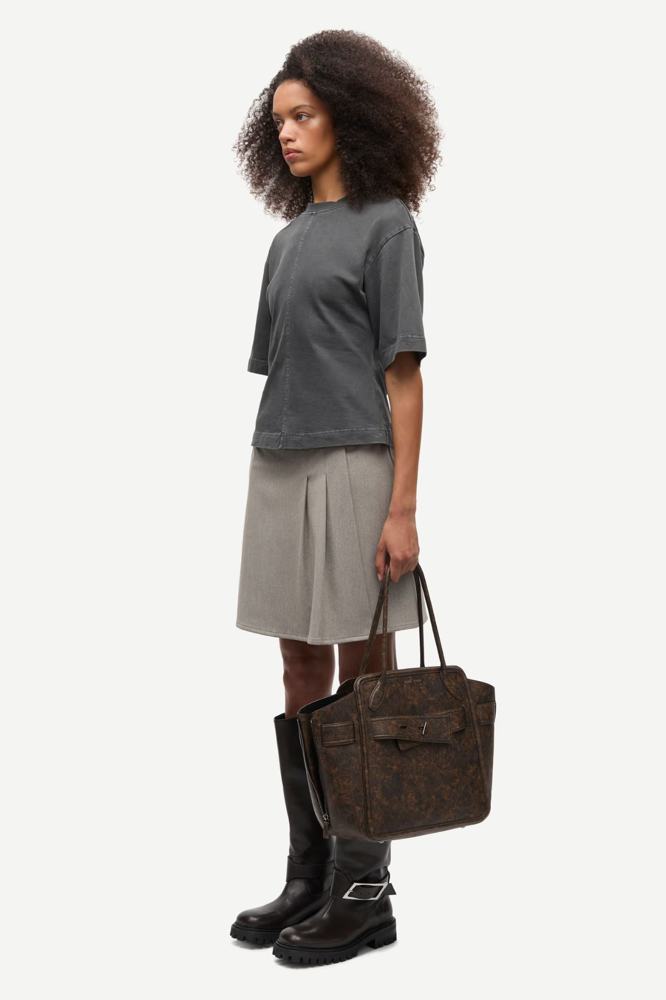 DISAS T-SHIRT - BLACK PIGMENT