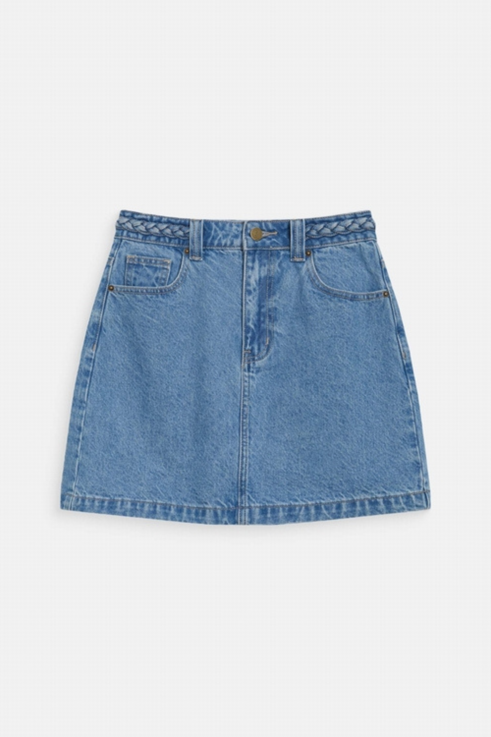 WHITNEY SKIRT JEANS - LIGHT BLUE
