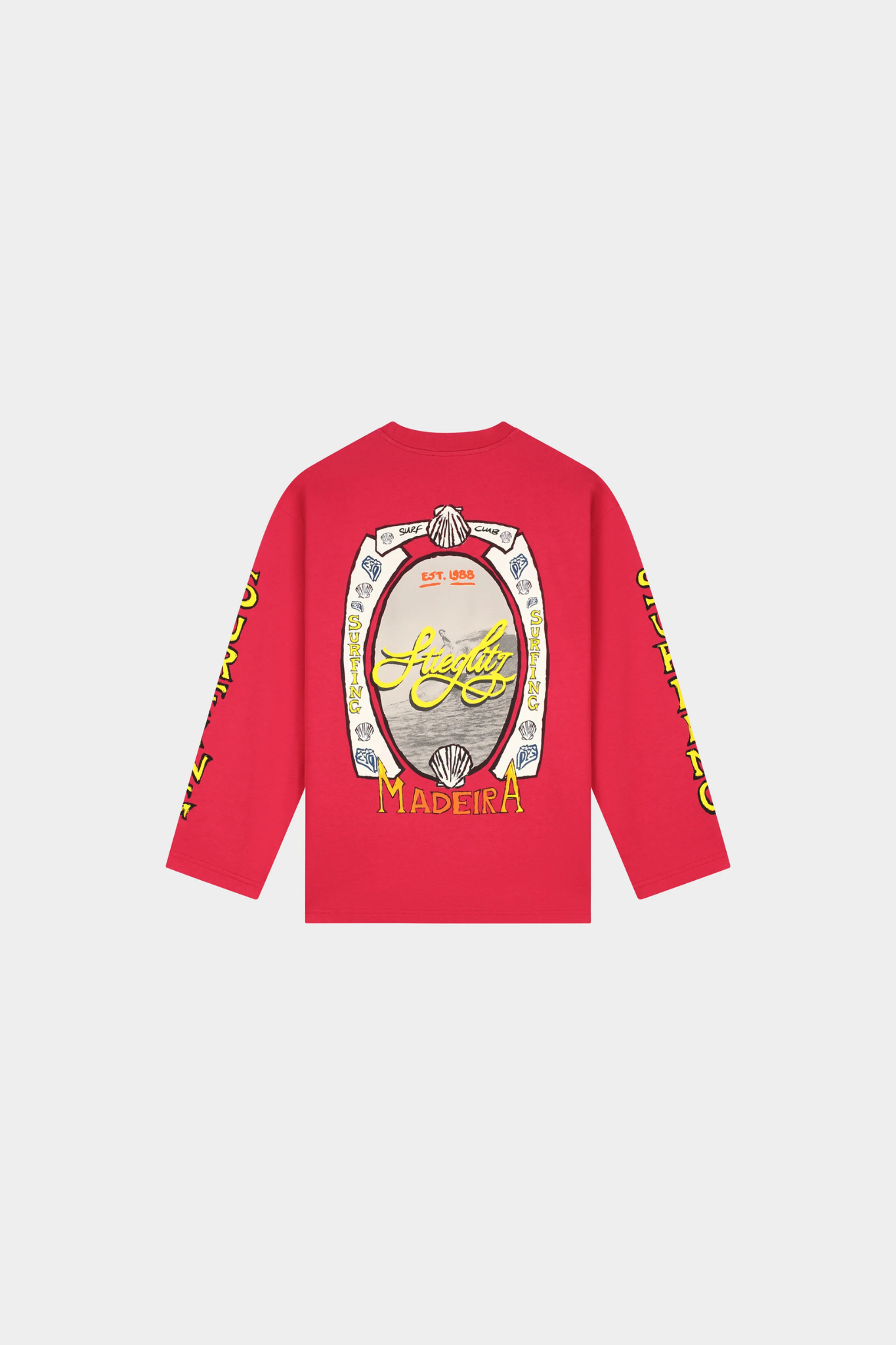 SAFIRA WIDE SKATE LONGSLEEVE - RED