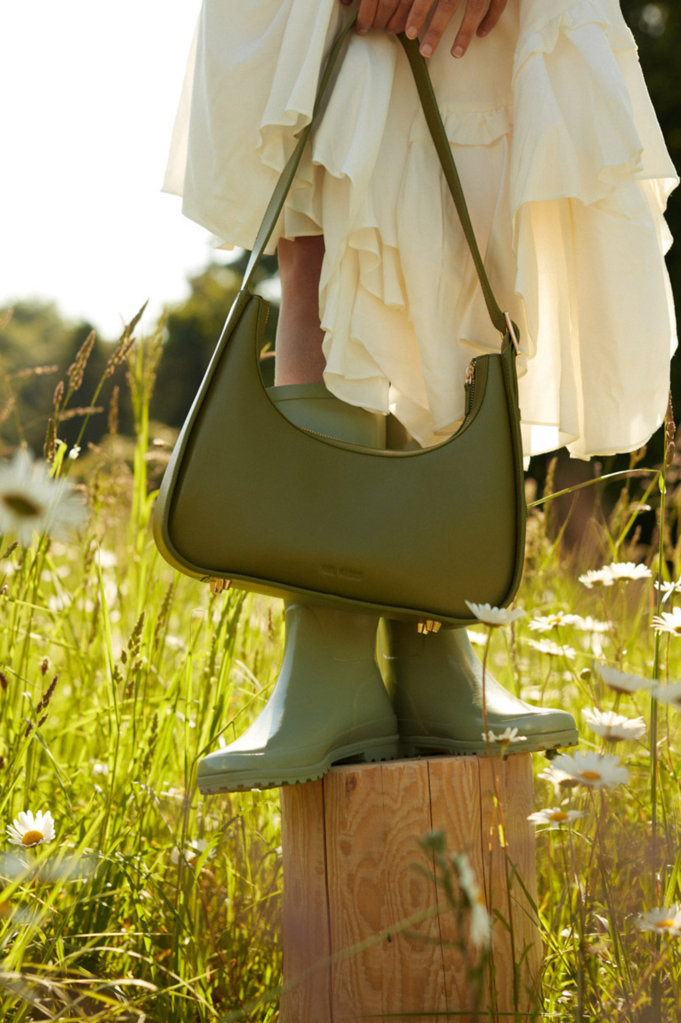 VICTOIRE BAG - OLIVE GREEN