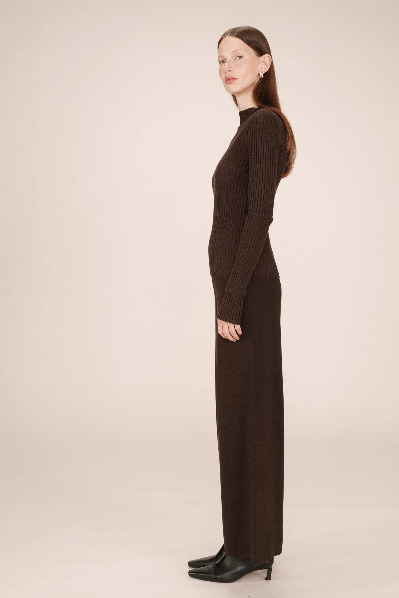 SAO KNIT PANTS - CHOCOLAT
