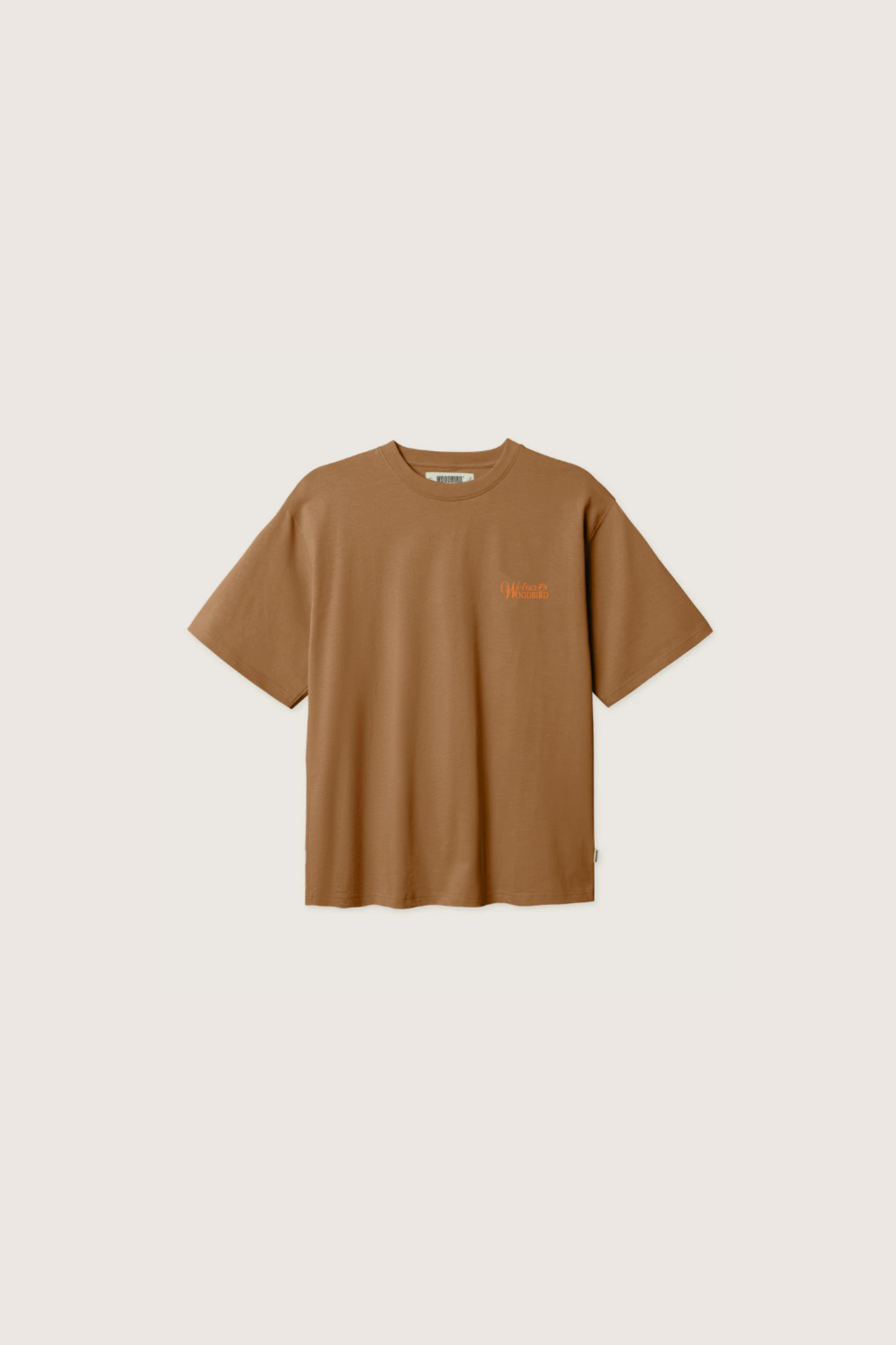 BAINE FLOWER TEE - DARK BROWN