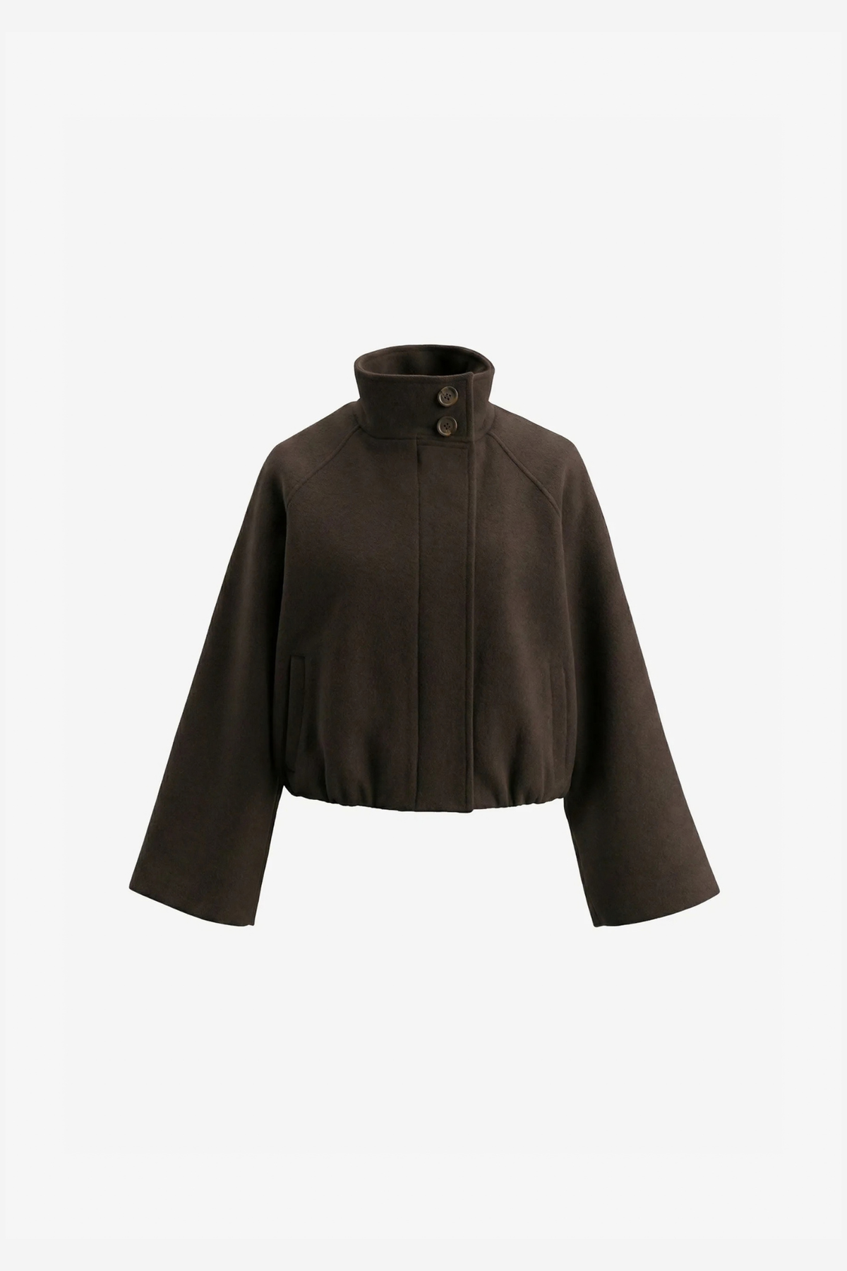SIGRID WOOL JACKET - CHOCOLATE TORTE MEL