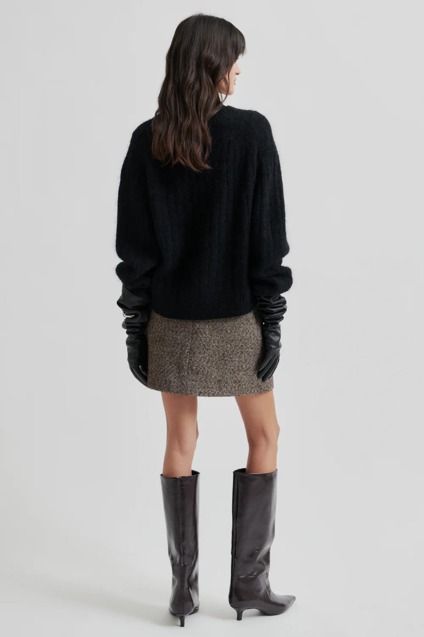 ARBOR SKIRT - CHOCOLATE PLUM