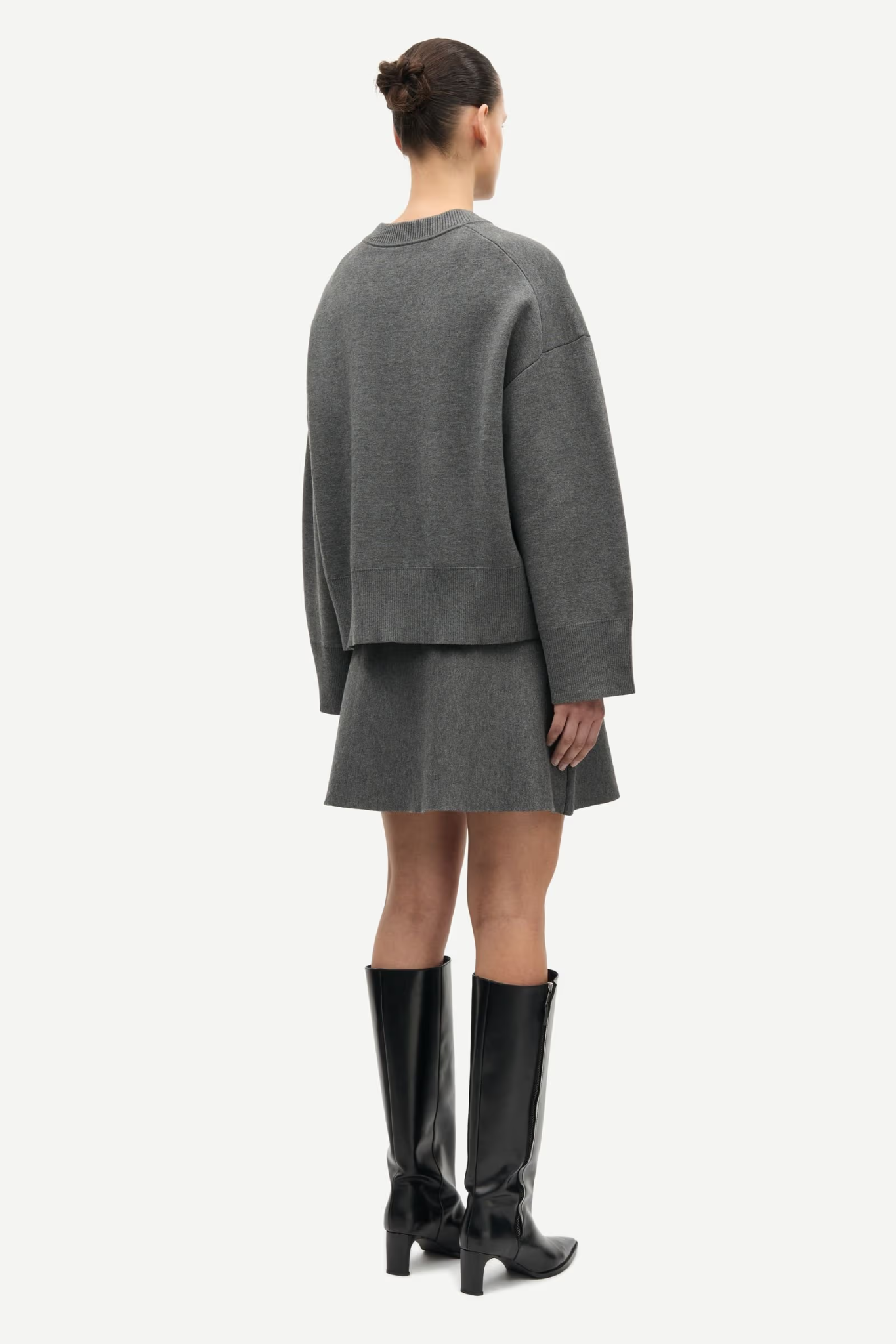 LULA SKIRT - DARK GREY