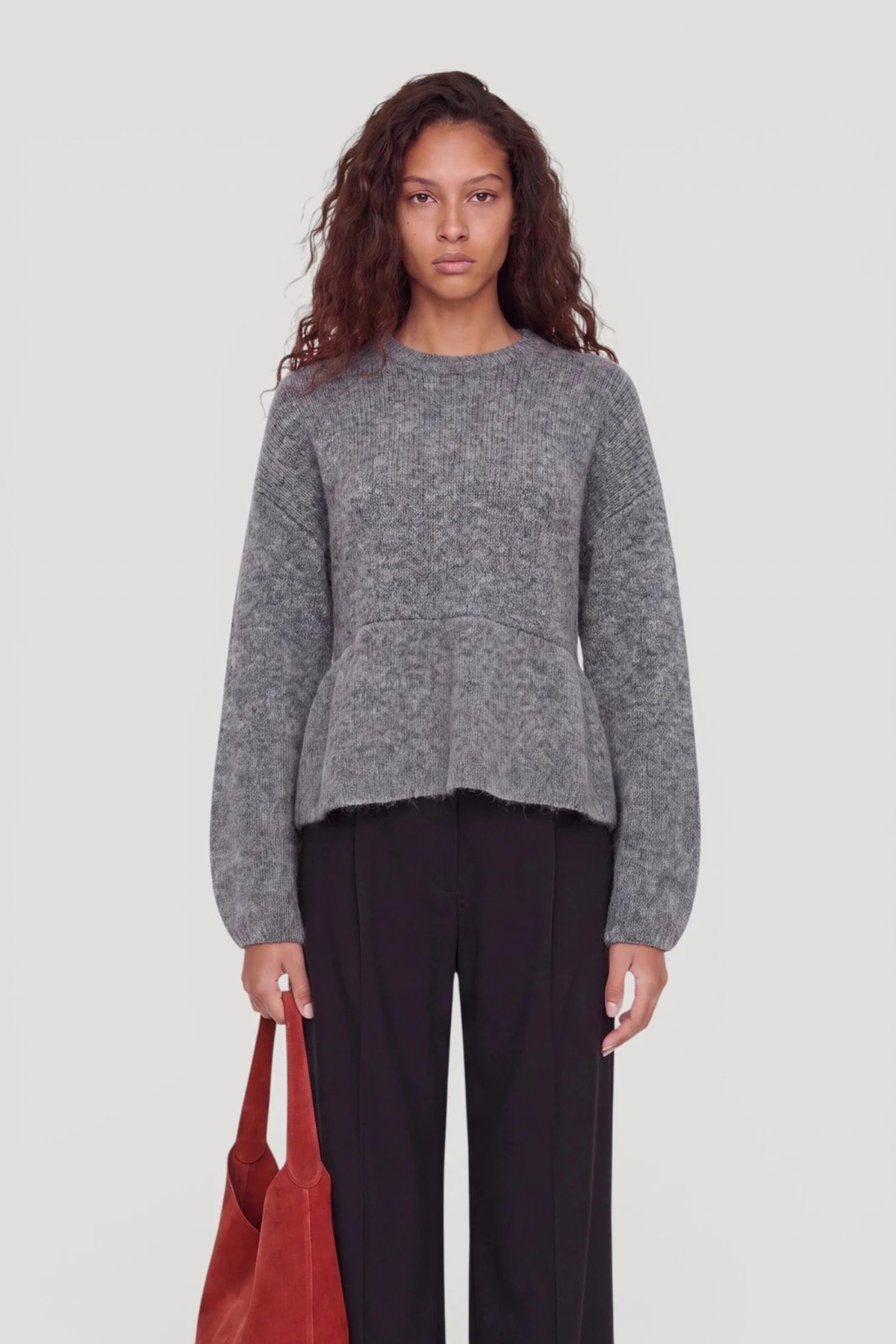 LICIA JUMPER - GREY MELANGE