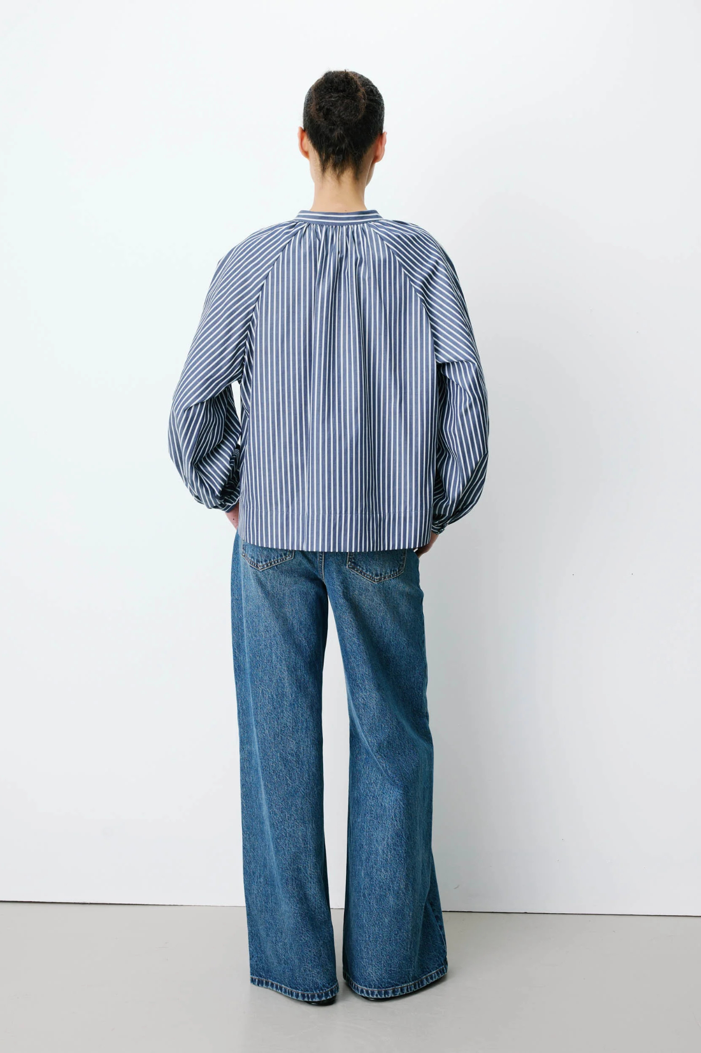 ALBANE BLOUSE - MARINE