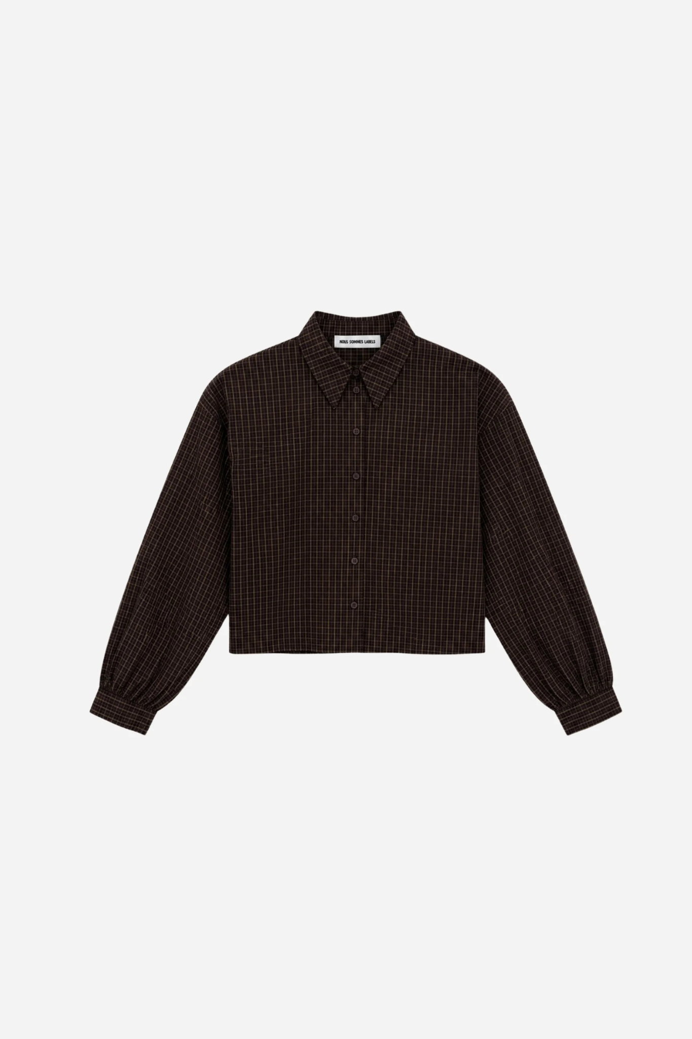 LIV BLOUSE - BROWN