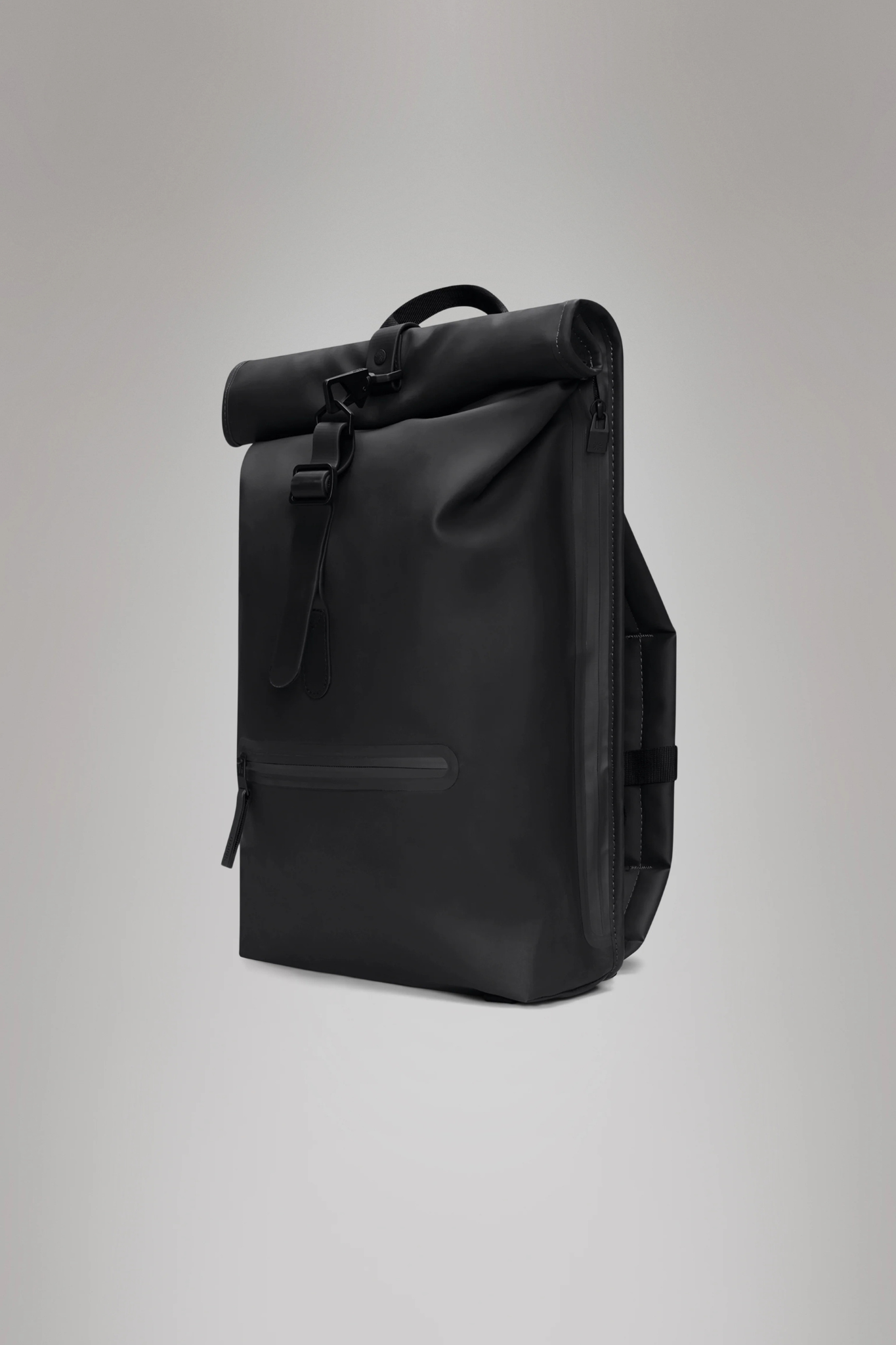 ROLLTOP W3 BACKPACK - BLACK GRAIN