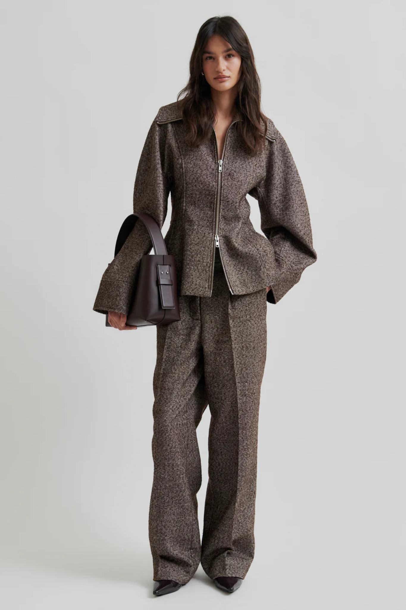 ARBOR TROUSERS - CHOCOLATE PLUM
