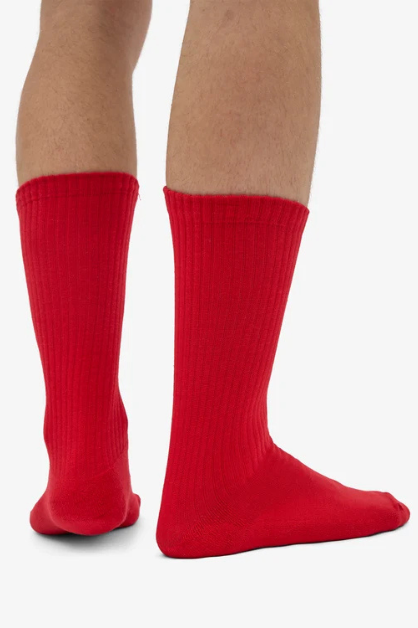 ORGANIC ACTIVE SOCK - SCARLET RED