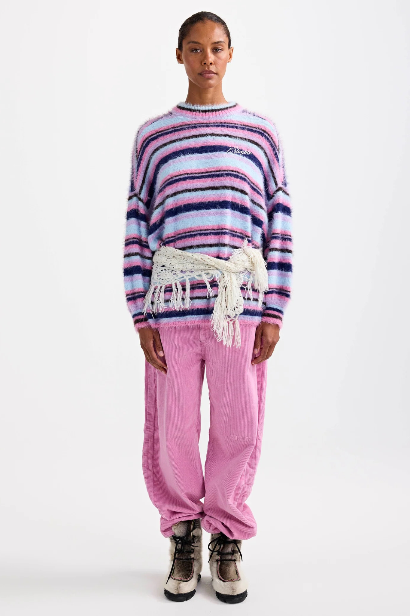 TONIO KNITTED SWEATER - PURPLE