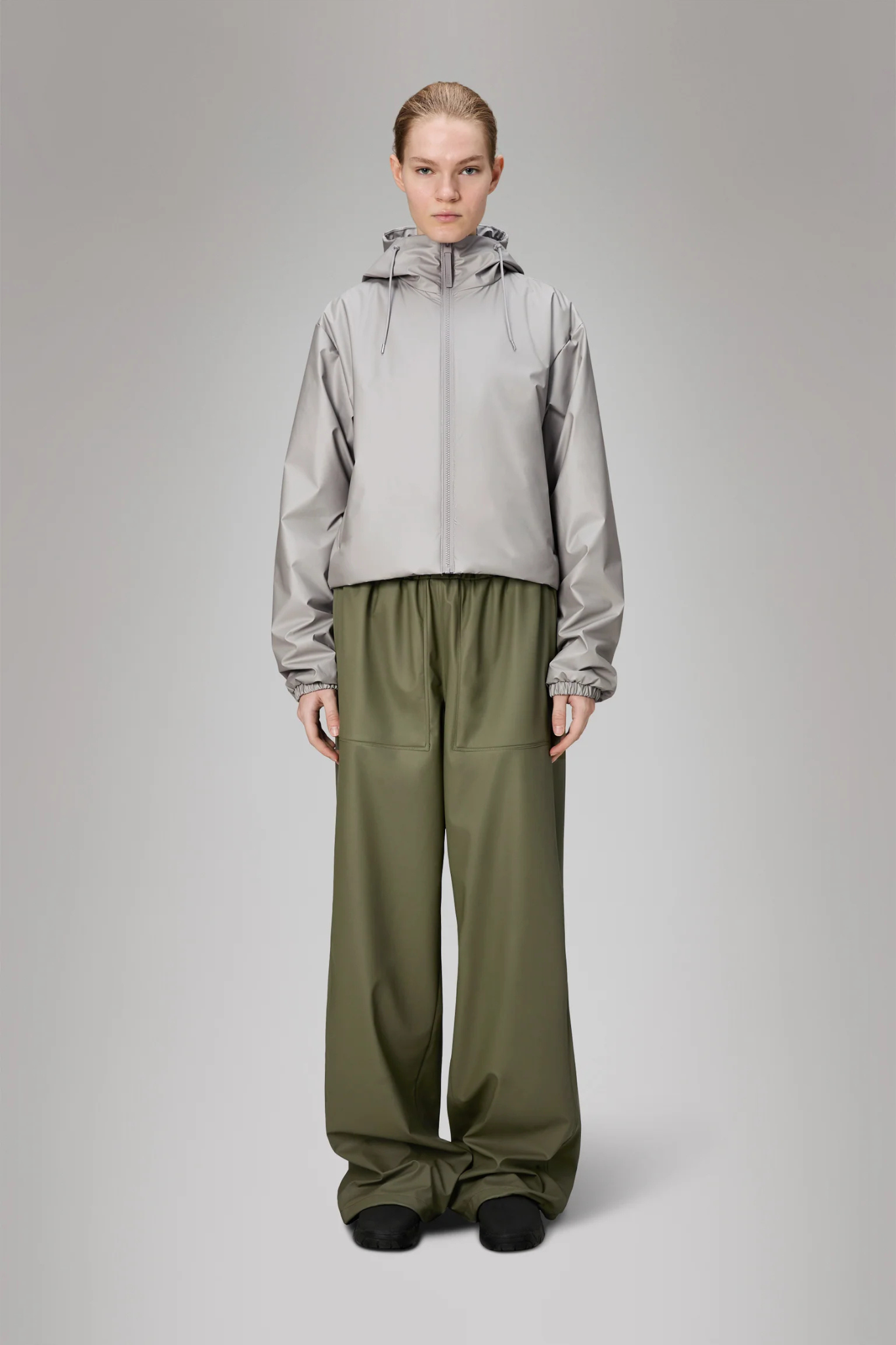 LOHJA SHORT INSULATED W3T1 JACKET - NIMBUS