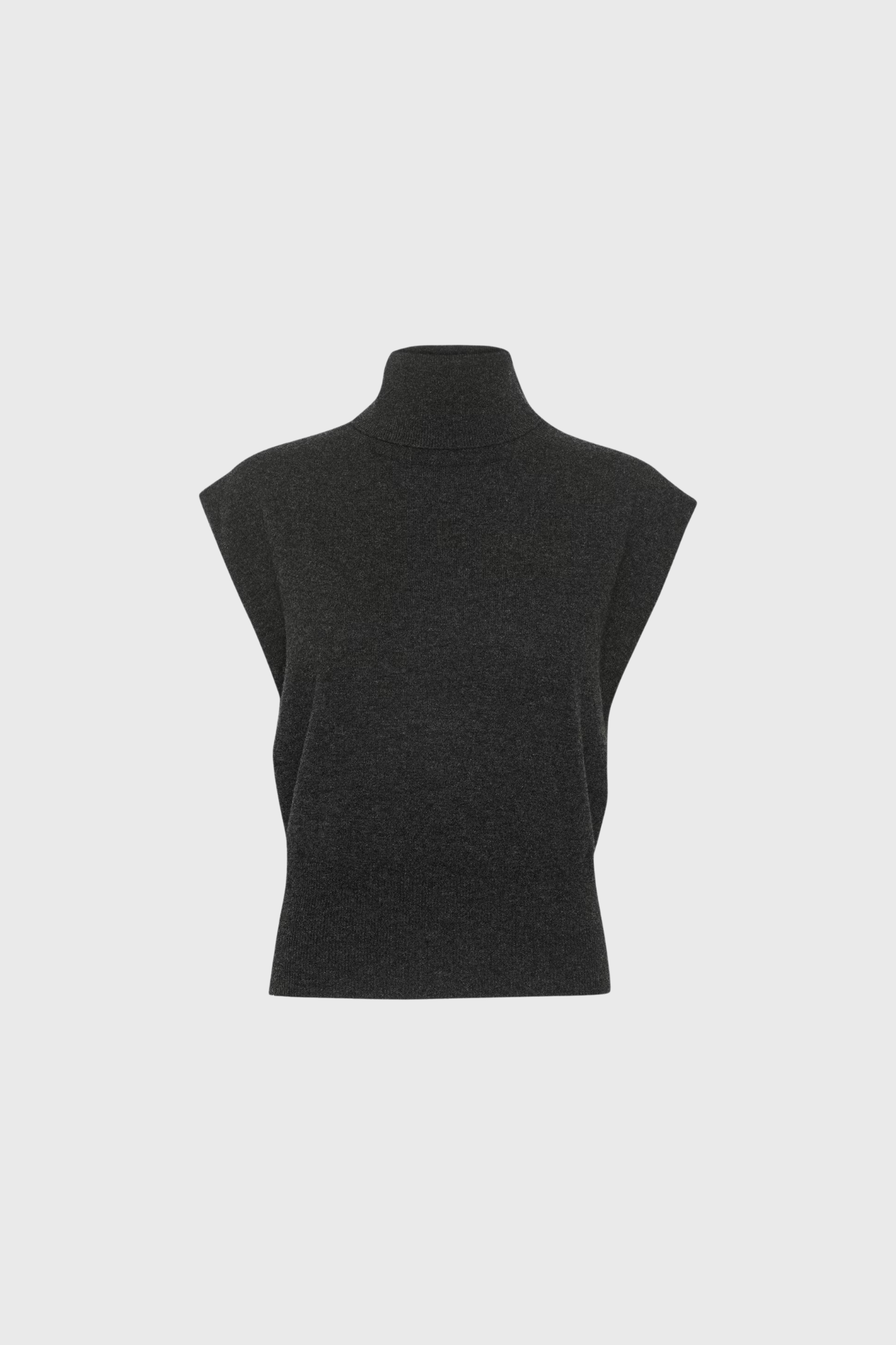 MANZI WAISTCOAT - DEEP GRAPHITE MEL