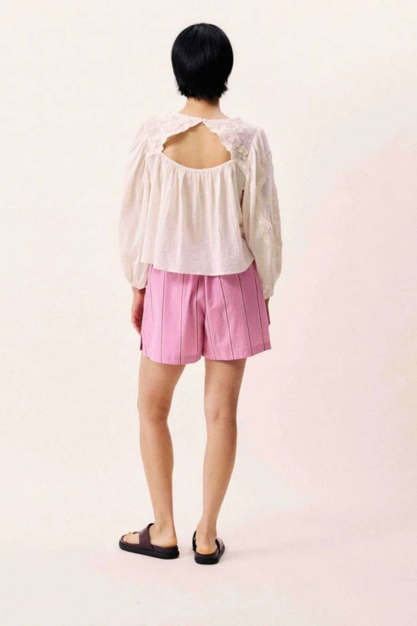 EURYBIA SHORT - VIOLET