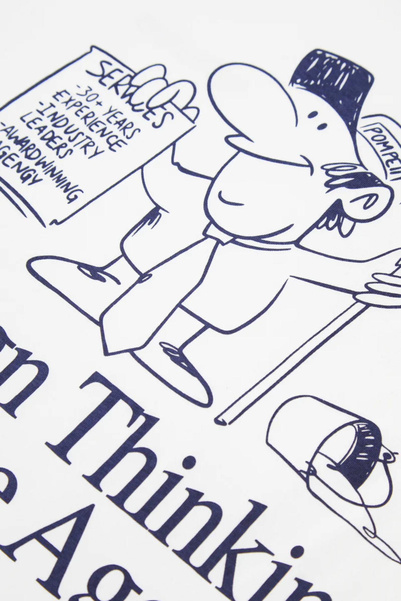 CREATIVE AGENCY T-SHIRT - WHITE