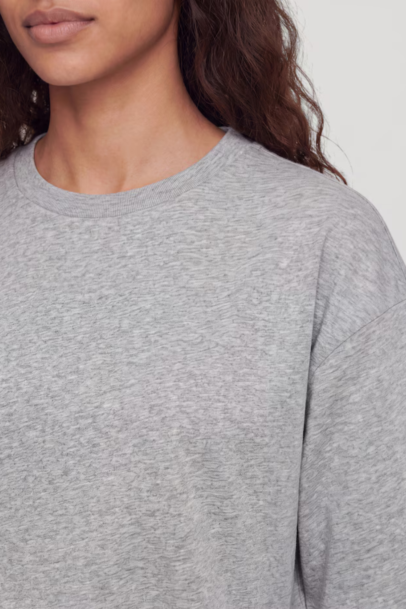ENZO T-SHIRT - GREY MELANGE
