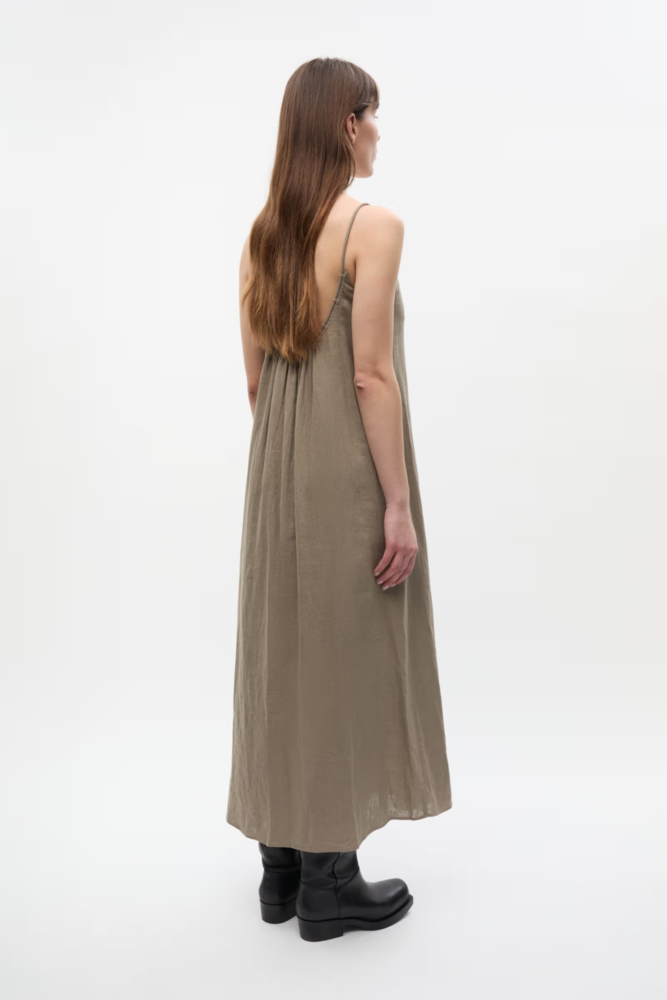 MARTINA SL DRESS - BRINDLE