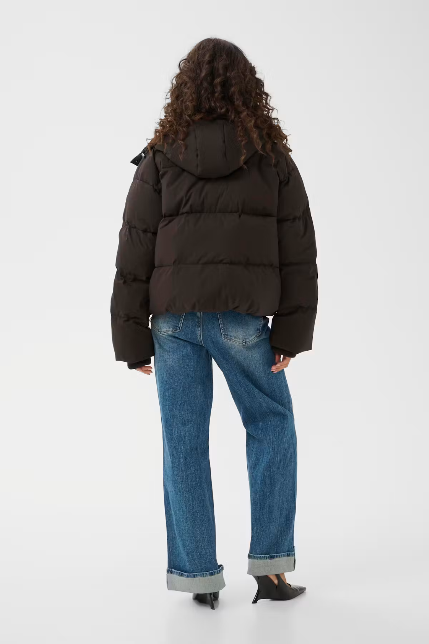 ROA SHORT PUFFER JACKET - GANACHE