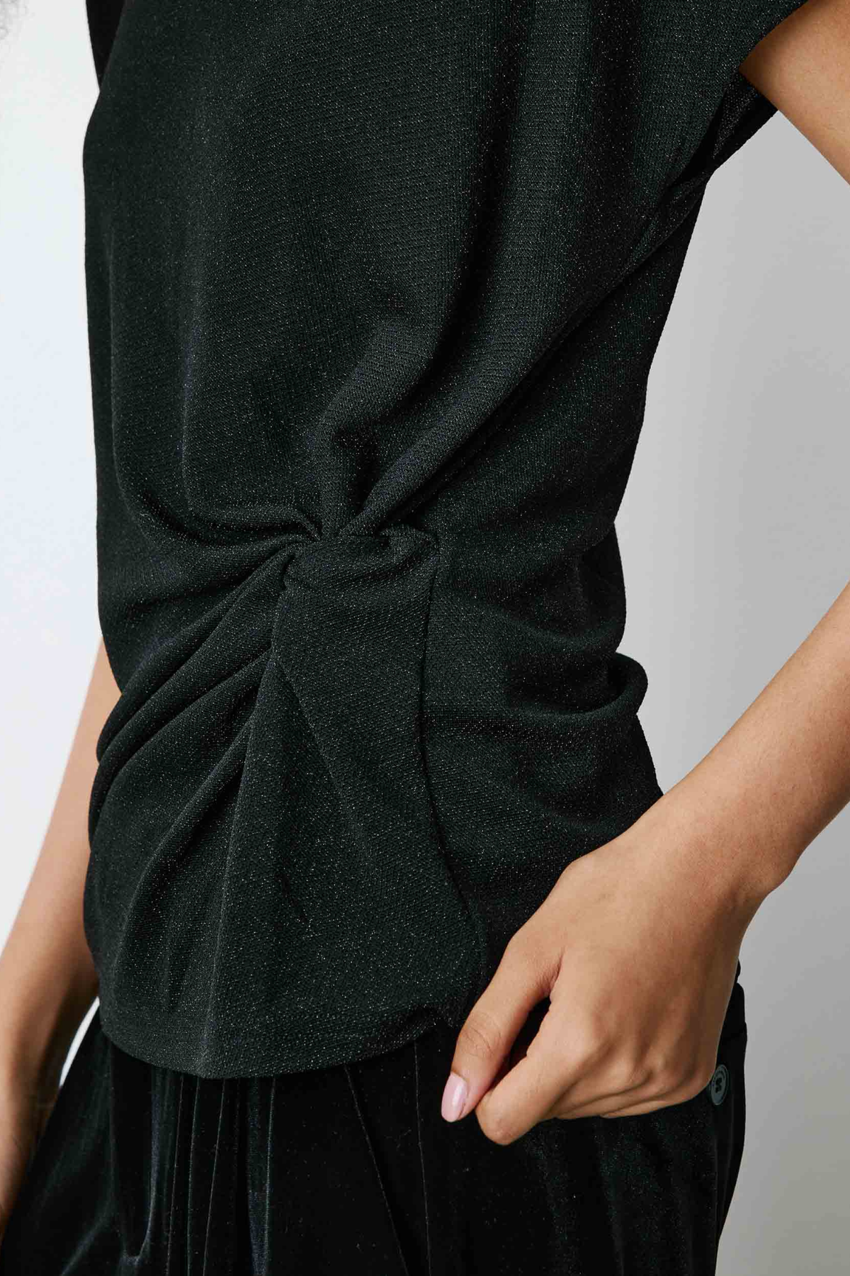 BALY TOP - BLACK