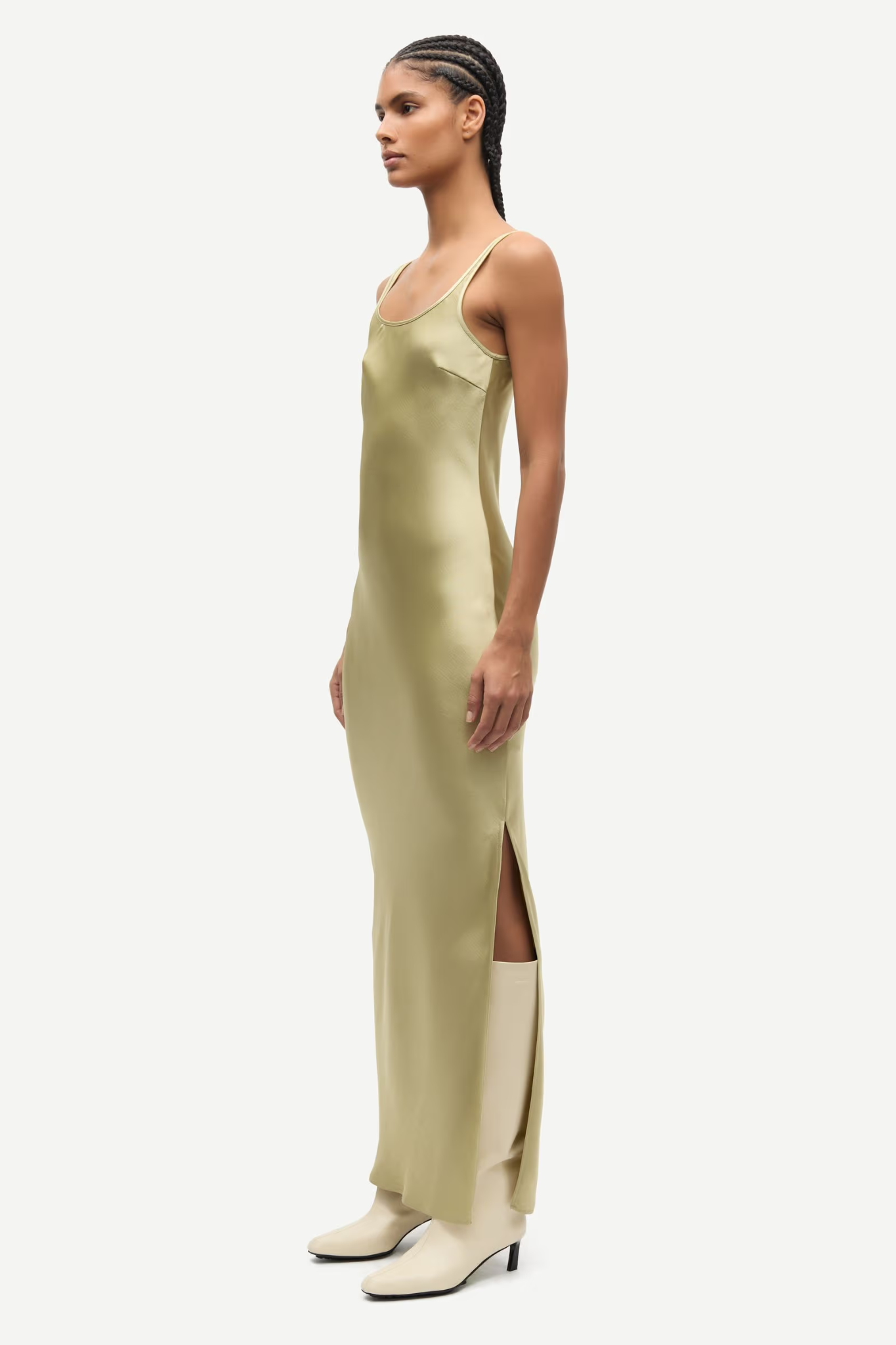 SUNNA DRESS - SAGE GREEN