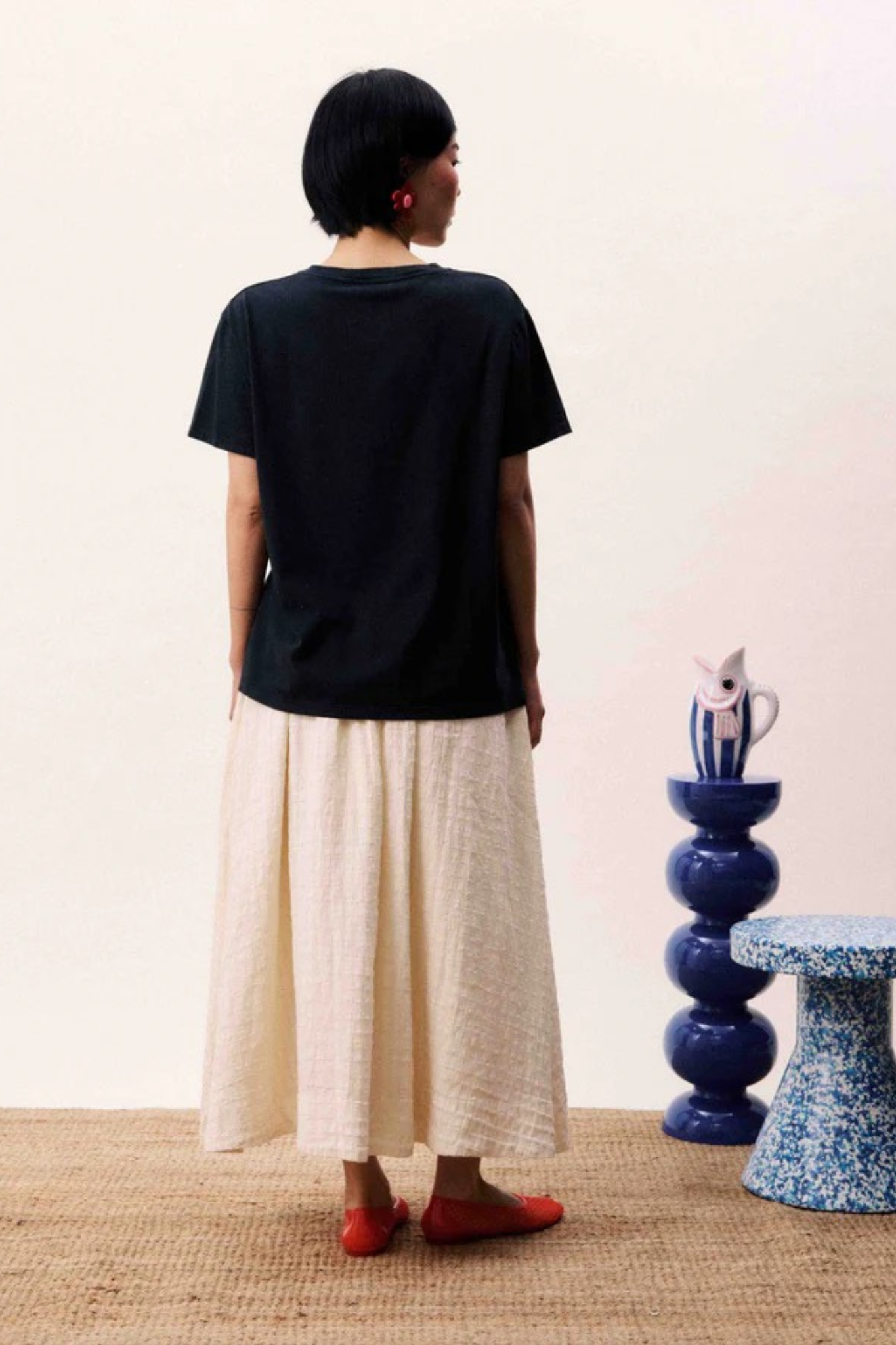 CLOUDIA SKIRT - BUTTER