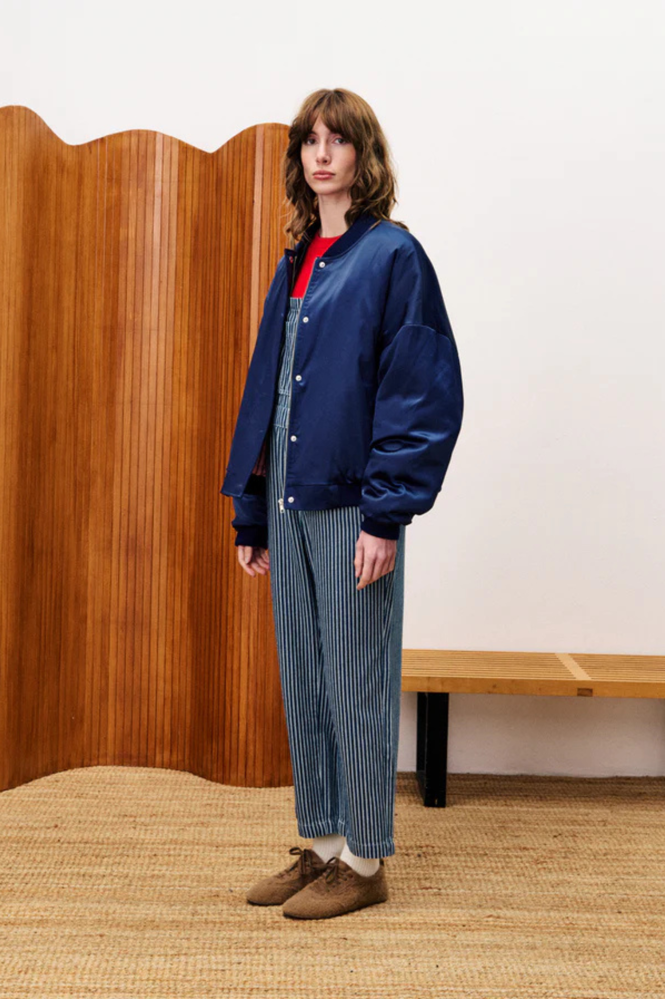 ASSAM BOMBER JACKET - BLUE MARINE