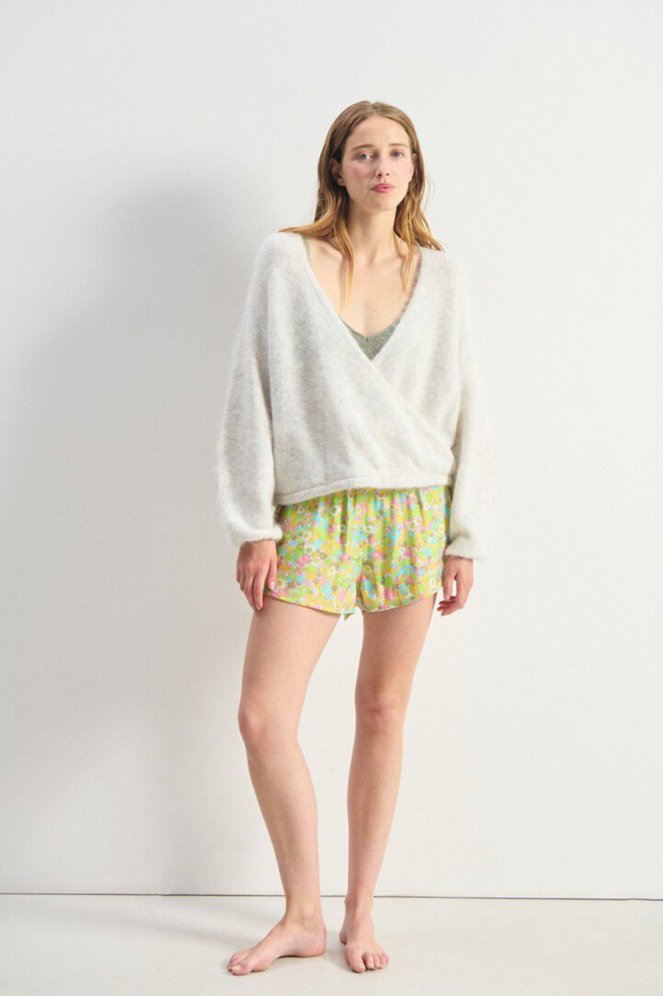 NUNY SWEATER - POLAR MELANGE