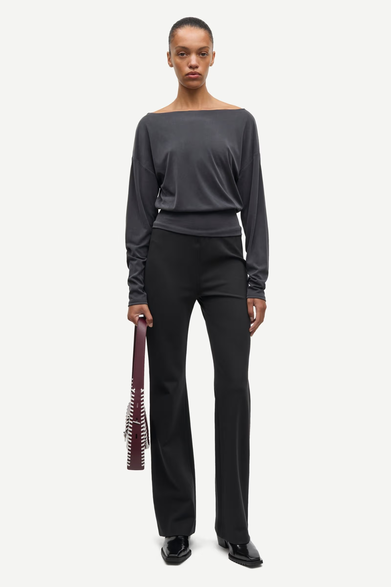 SUSU LS TOP - BLACK