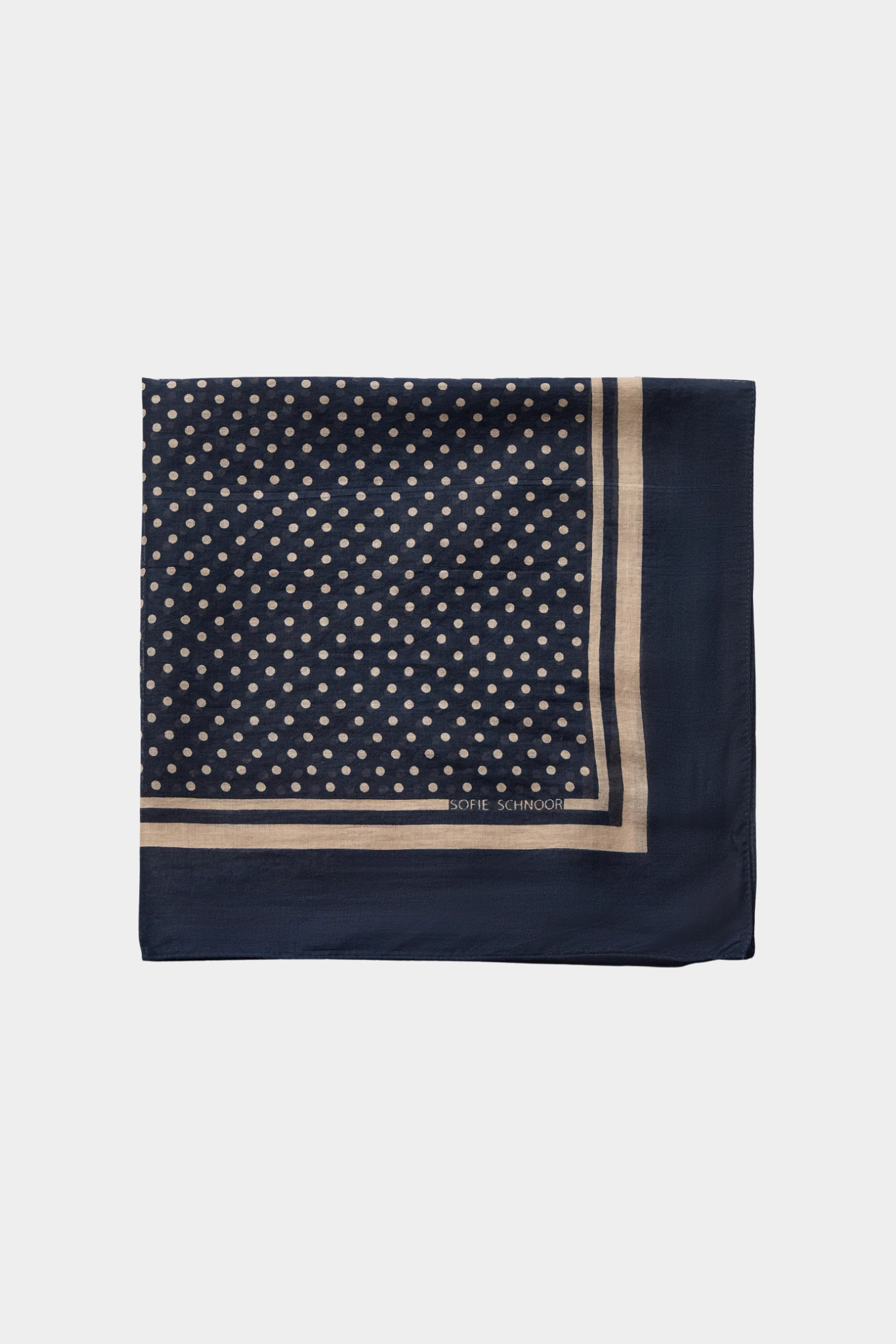 MIA SCARF - NAVY BLUE