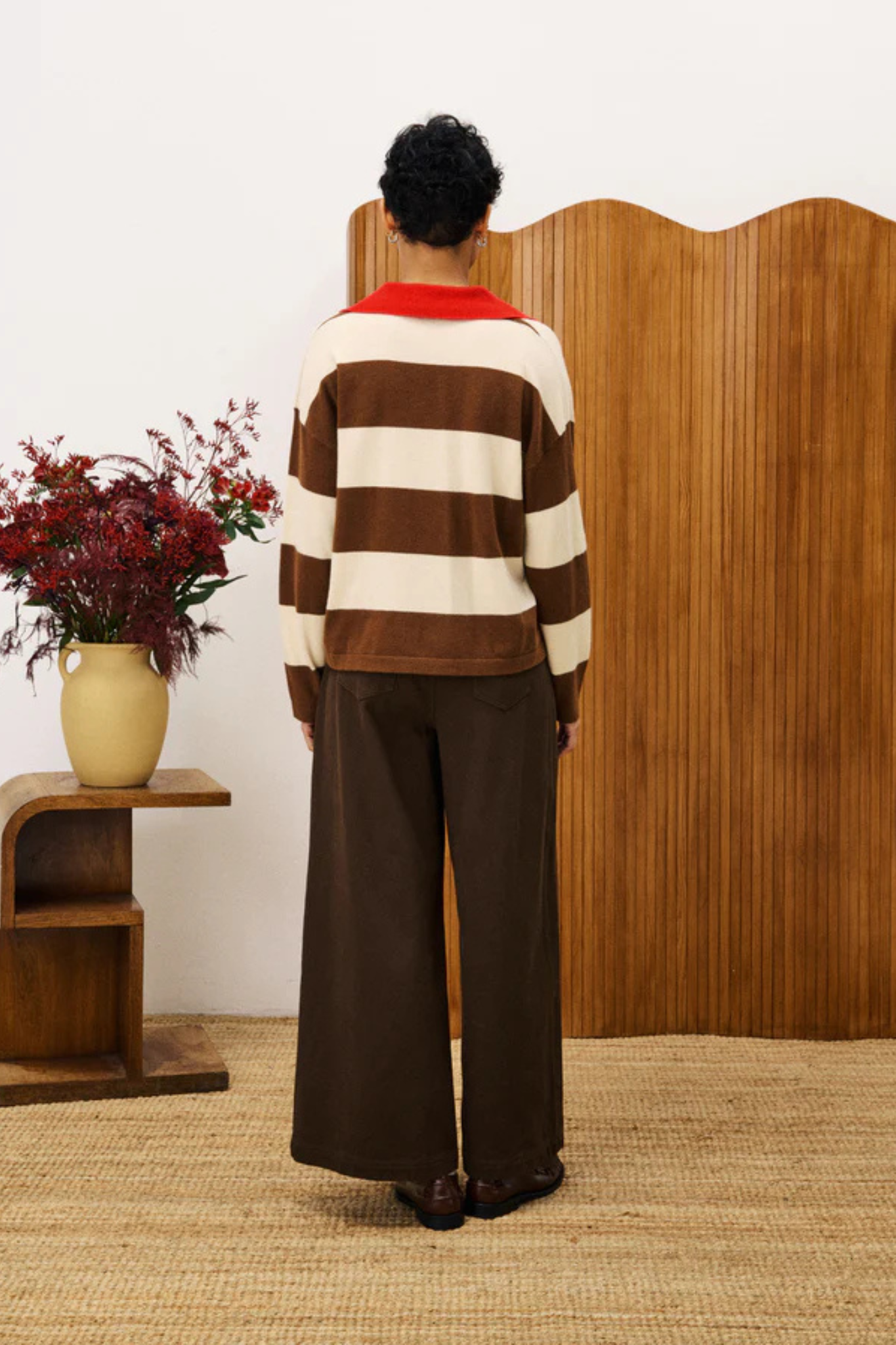 COLCHIQUE PULLOVER - ICE BROWN