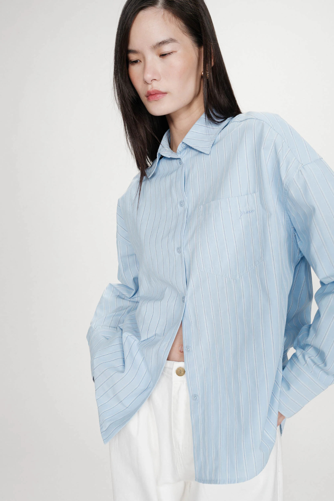 VALERIE SHIRT - BLUE